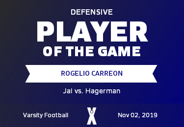 #52 Rogelio Carreon Player of the Game badge