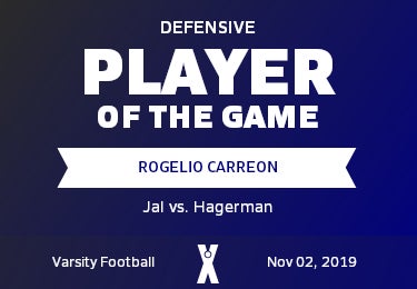 #52 Rogelio Carreon Player of the Game badge