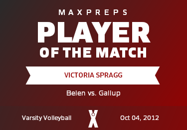 #7 Victoria Spragg Player of the Game badge