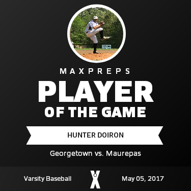 #15 Hunter Doiron Player of the Game badge