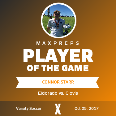 #11 Connor Starr Player of the Game badge