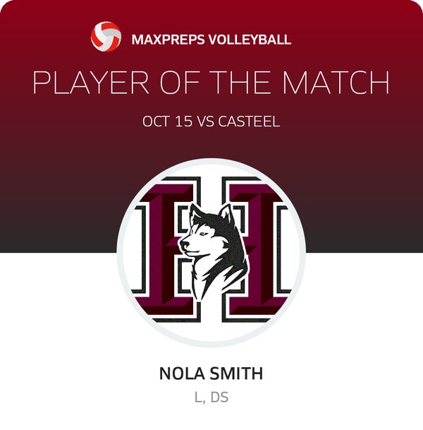 #2 Nola Smith Player of the Game badge