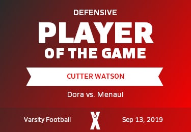 #24 Cutter Watson Player of the Game badge