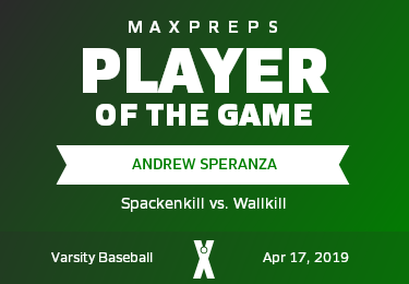 #5 Andrew Speranza Player of the Game badge