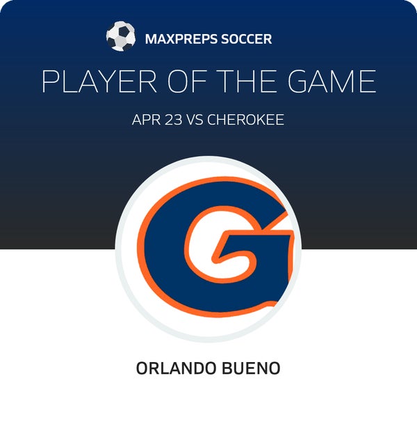 #15 Orlando Bueno Player of the Game badge