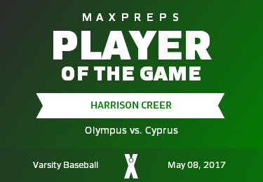 #23 Harrison Creer Player of the Game badge
