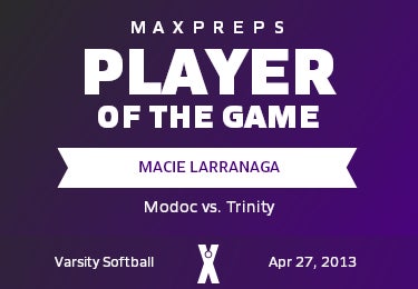 #7 Macie Larranaga Player of the Game badge