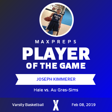 #12 Joseph Kimmerer Player of the Game badge
