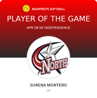 #24 Surena Montero Player of the Game badge