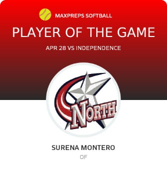 #24 Surena Montero Player of the Game badge