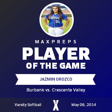 #31 Jazmin Orozco Player of the Game badge