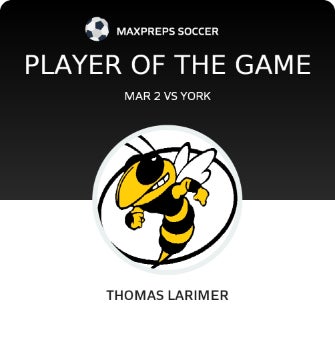 #2 Thomas Larimer Player of the Game badge