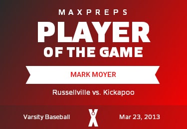 #8 Mark Moyer Player of the Game badge