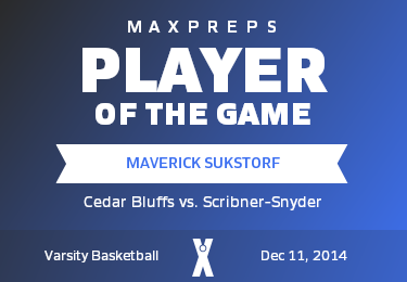 #23 Maverick Sukstorf Player of the Game badge