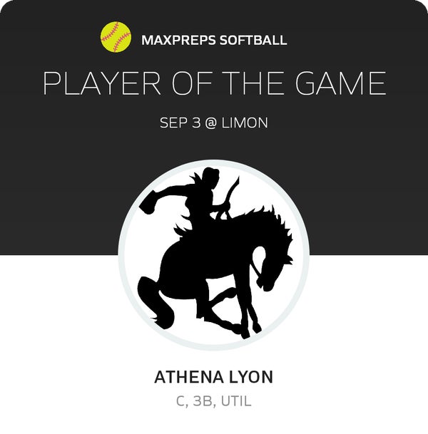 #17 Athena Lyon Player of the Game badge