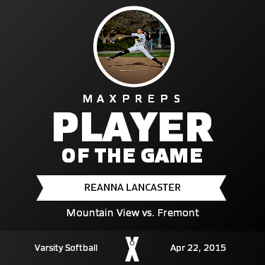 #18 Reanna Lancaster Player of the Game badge