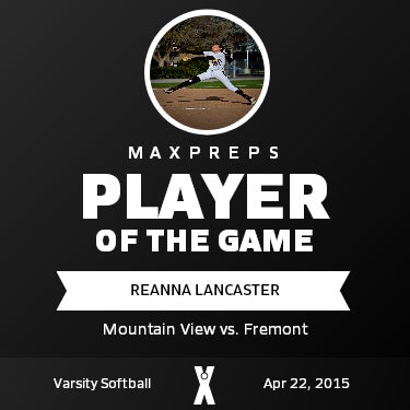 #18 Reanna Lancaster Player of the Game badge