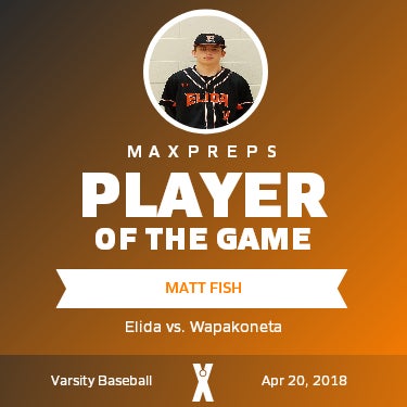 #4 Matt Fish Player of the Game badge
