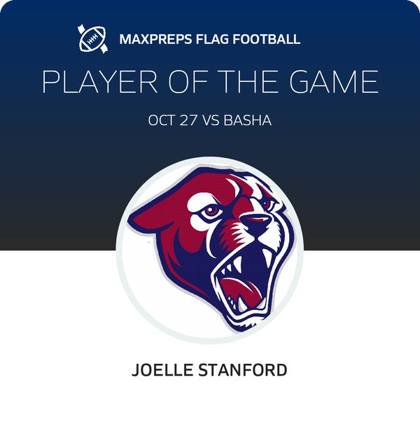 #19 Joelle Stanford Player of the Game badge