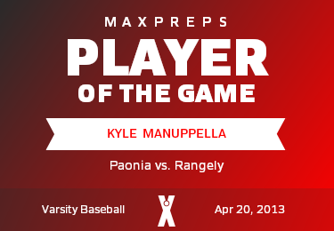 #39 Kyle  Manuppella Player of the Game badge