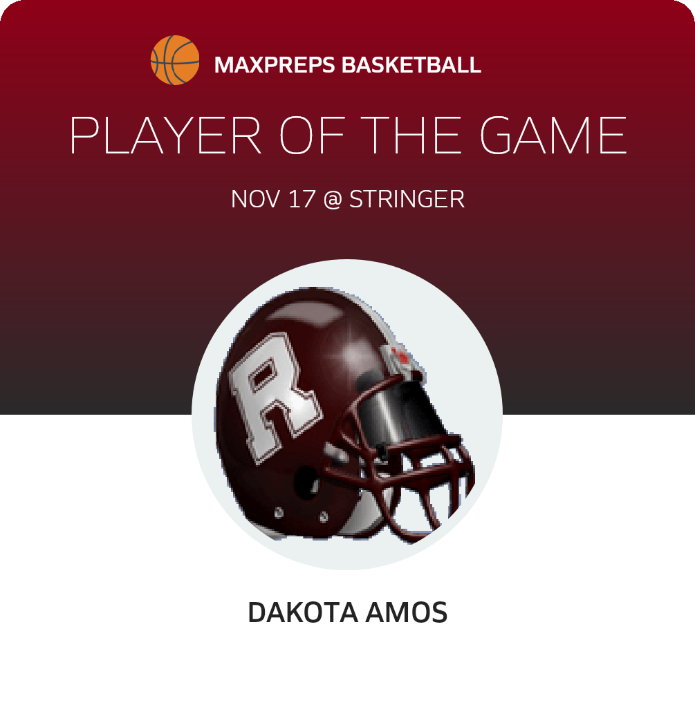 #2 Dakota Amos Player of the Game badge