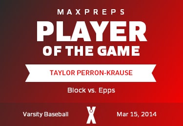 #12 T. Perron-Krause Player of the Game badge