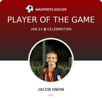 #1 Jacob Snow Player of the Game badge
