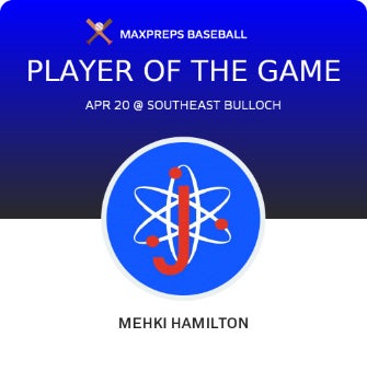 #2 Mehki Hamilton Player of the Game badge