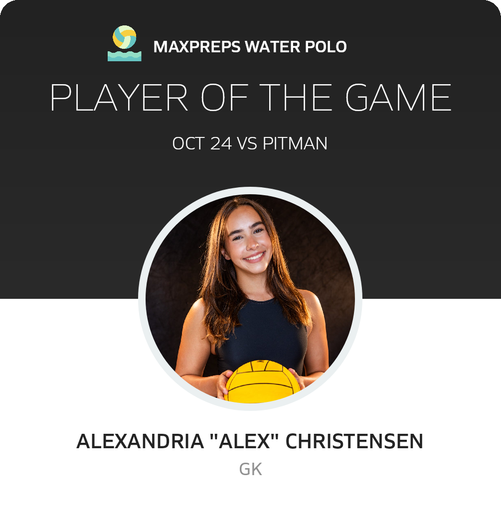 Pitman highschool girls waterpolo  Enochs High School (Modesto, CA) Girls Varsity Water Polo