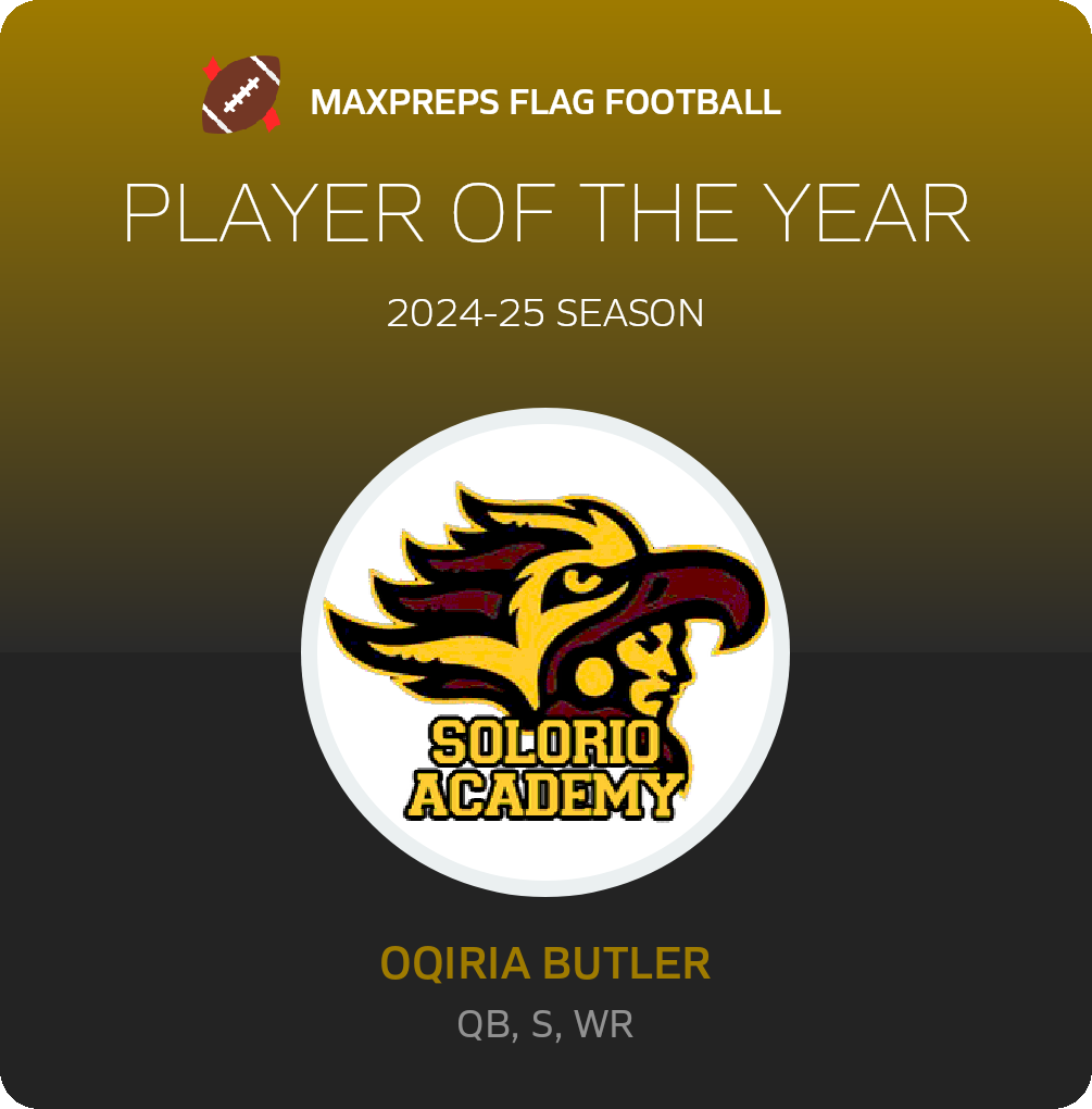 Oqiria Butler's Solorio High School Career Home