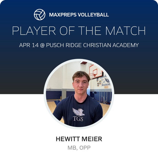 #17 Hewitt Meier Player of the Game badge
