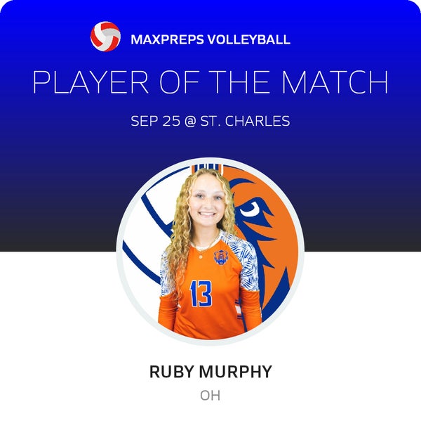 #11 Ruby Murphy Player of the Game badge