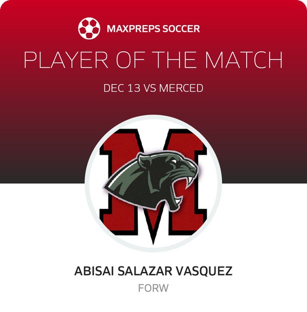 #25 A. Salazar Vasquez Player of the Game badge