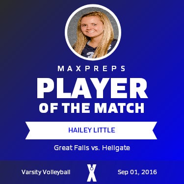 #3 Hailey Little Player of the Game badge