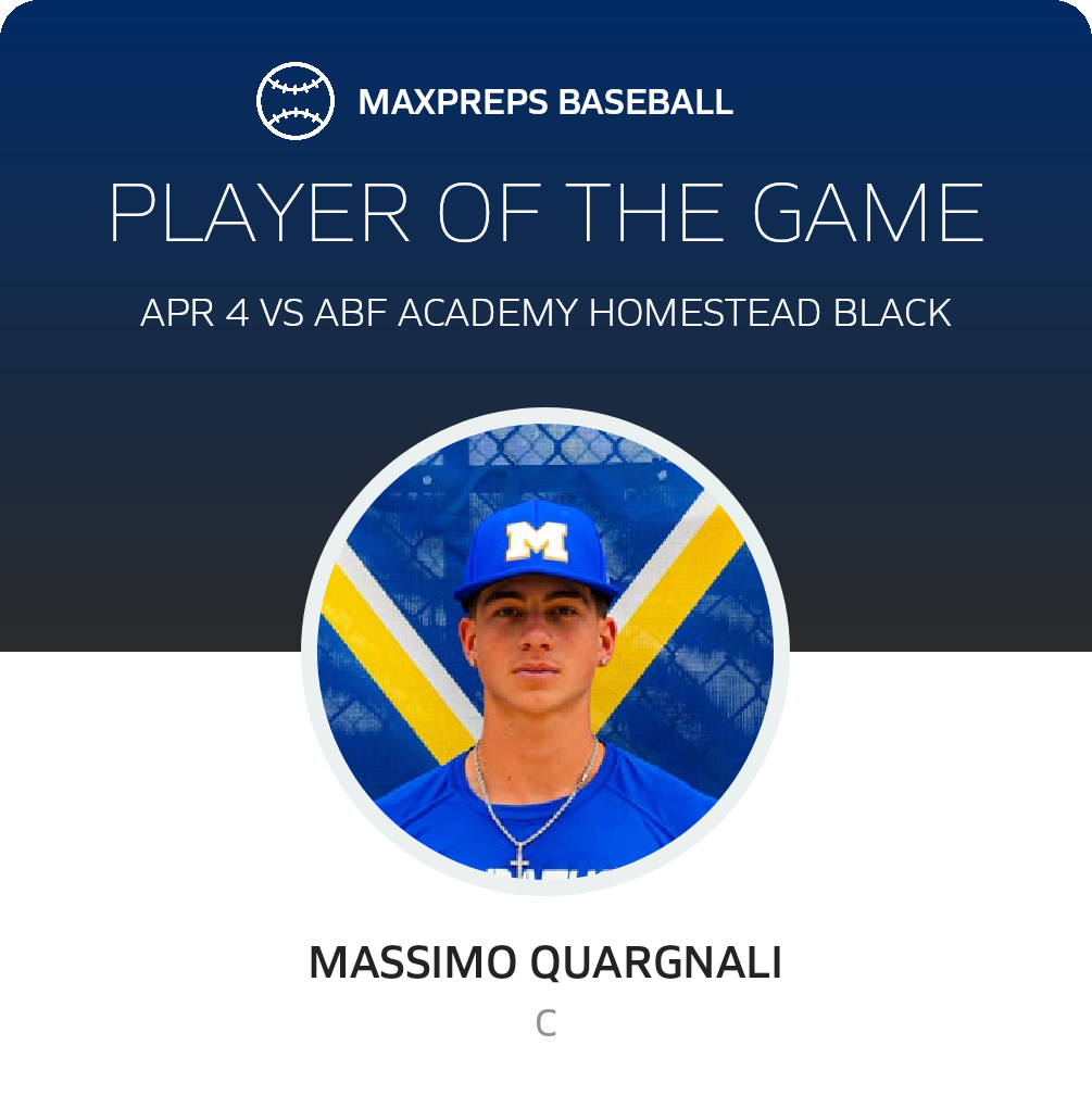 Player of the Game