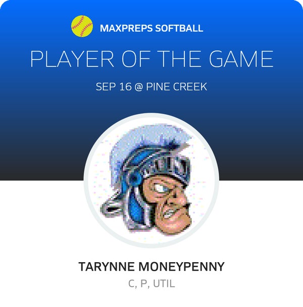 #24 Tarynne Moneypenny Player of the Game badge