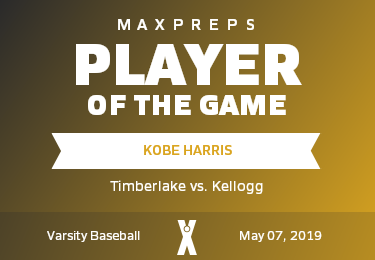 #6 Kobe Harris Player of the Game badge