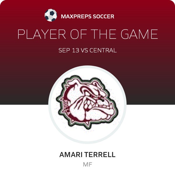 #11 Amari Terrell Player of the Game badge