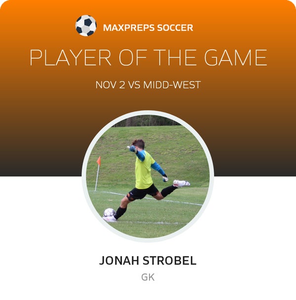 #1 Jonah Strobel Player of the Game badge