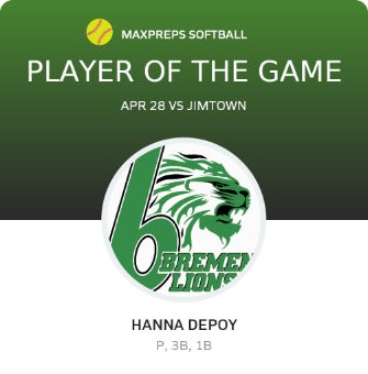 #18 Hanna Depoy Player of the Game badge