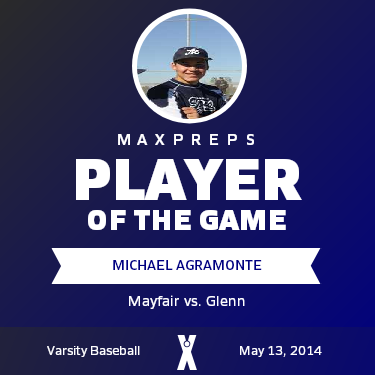 Michael Agramonte Player of the Game badge
