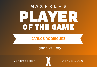 #30 Carlos Rodriguez Player of the Game badge