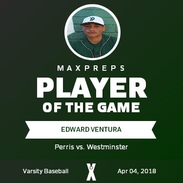 #4 Edward Ventura Player of the Game badge