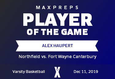 #10 Alex Haupert Player of the Game badge