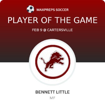 #18 Bennett Little Player of the Game badge