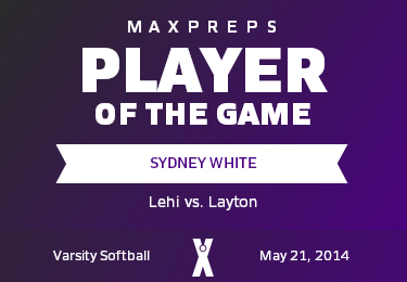 #12 Sydney White Player of the Game badge