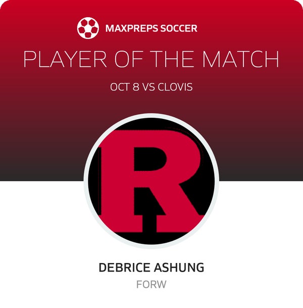 #9 Debrice Ashung Player of the Game badge