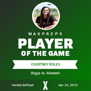 #11 Courtney Roles Player of the Game badge