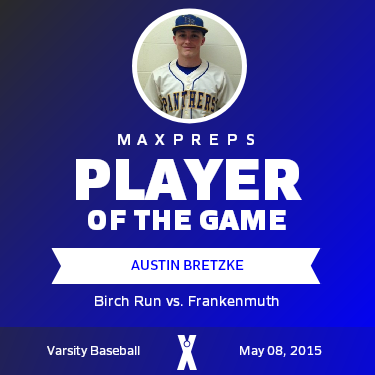 #4 Austin Bretzke Player of the Game badge