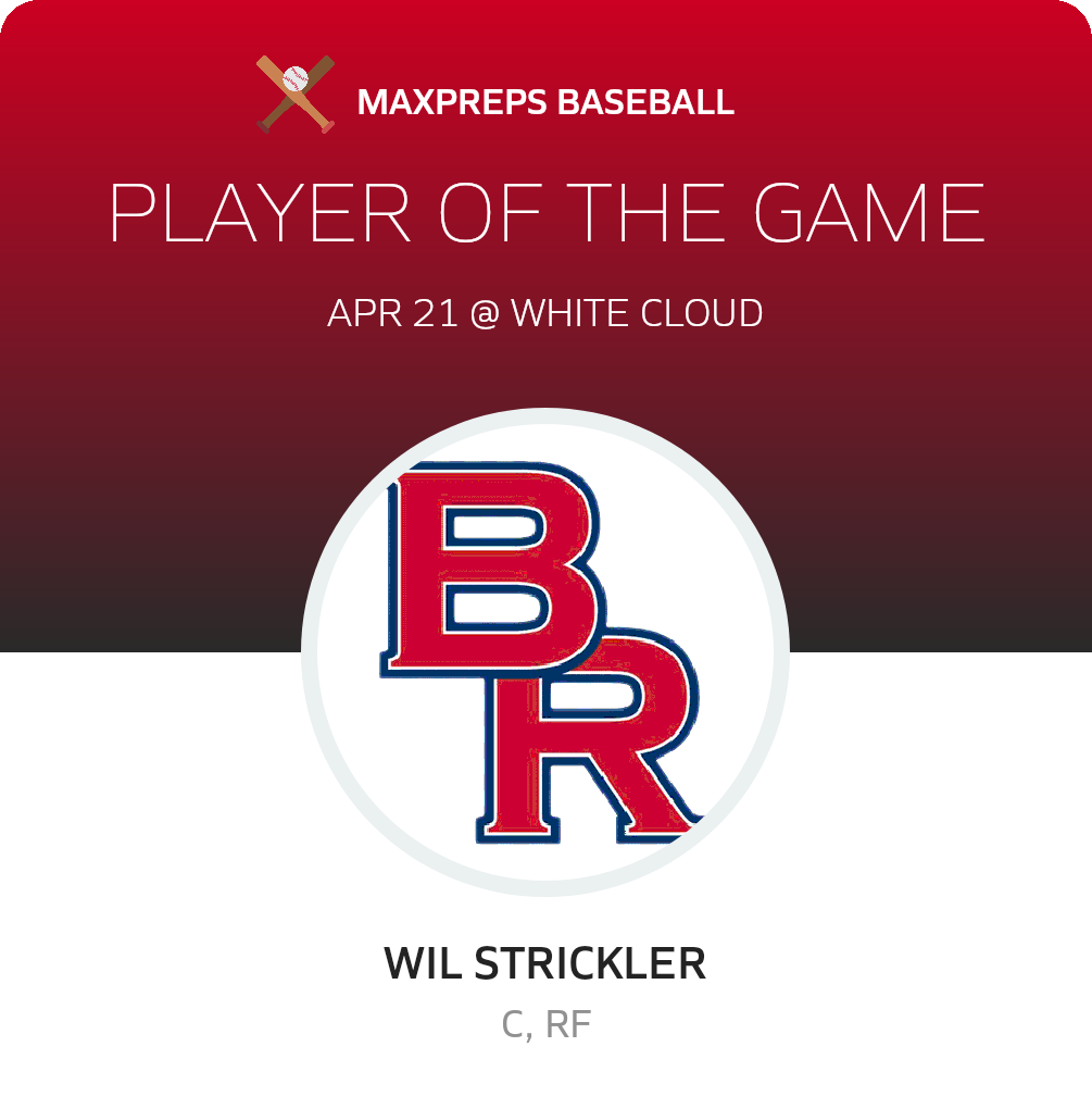 #9 Wil Strickler Player of the Game badge